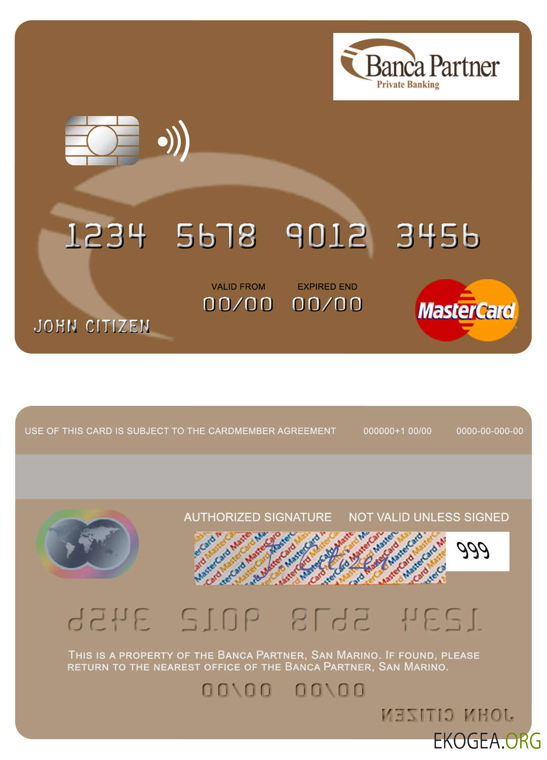 Carte Mastercard San Marino Banca Partner